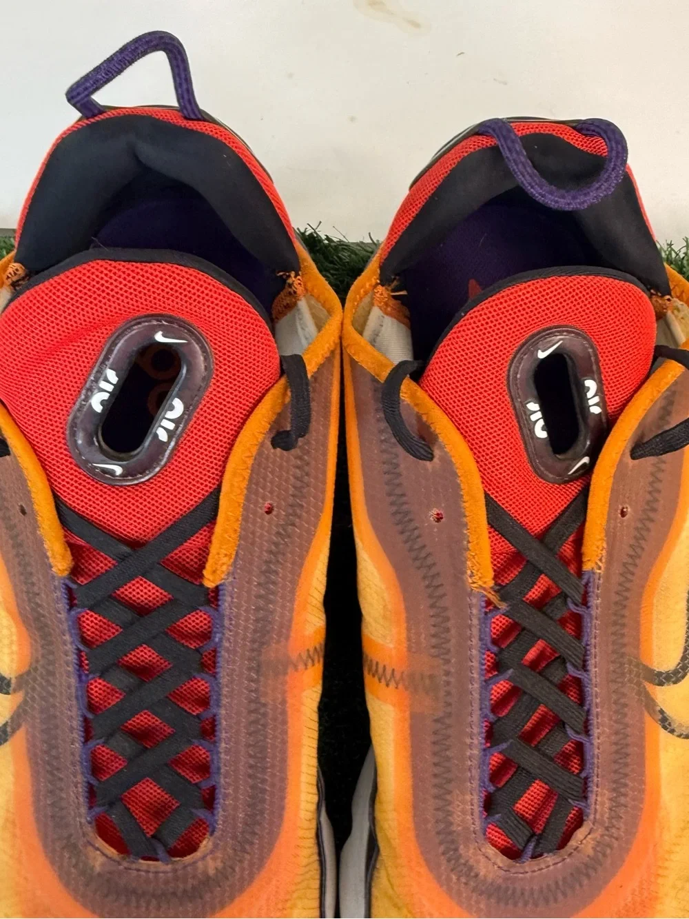 Nike Air Max 2090 Magma Orange Purple Men's Running Shoes BV9977-800 Size 11.5